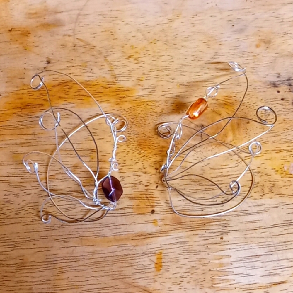 Fae wing ear cuffs